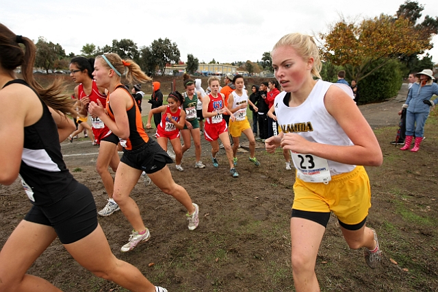 2010NCSXC GD2-2272.JPG - 2010 North Coast Section Cross Country Championships, Hayward High School, Hayward, California